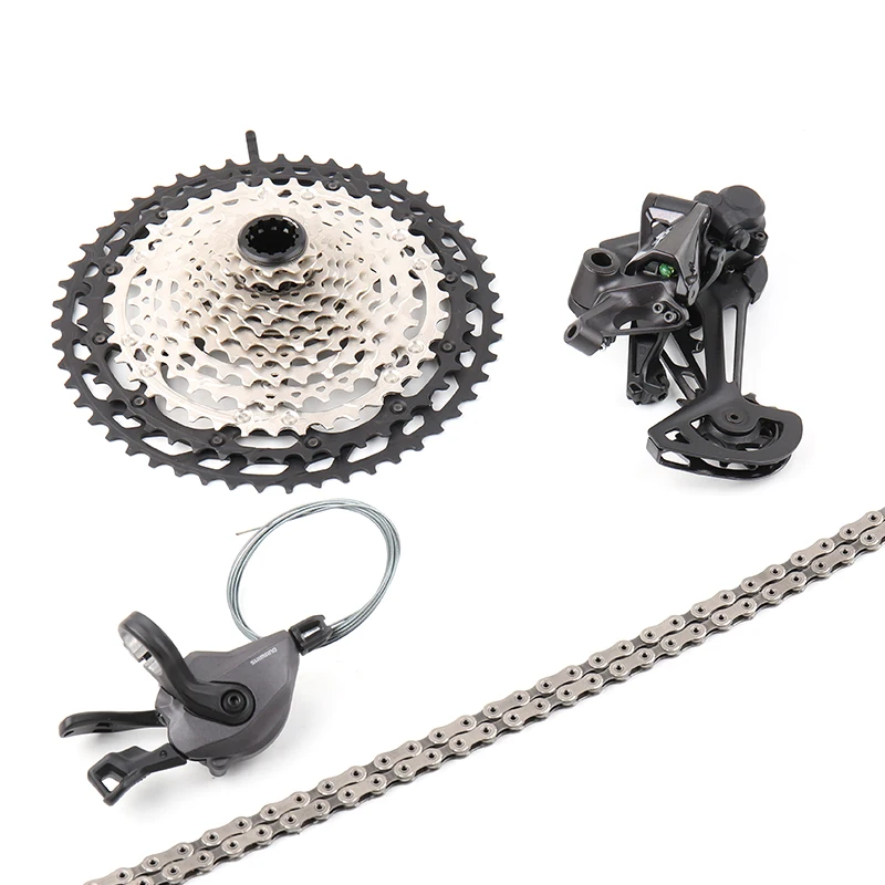 

DEORE XT M8100 1X12 12 Speed MTB Bike Groupset Shifter Trigger Lever Rear Derailleur SGS Chain Cassette 10-51T Bicycle Kit