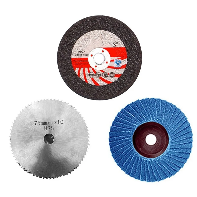 

1Set For NEW Multifunctional Diamond Saw Blade Angle Grinder Carbite Cutting Polishing Disc Kit