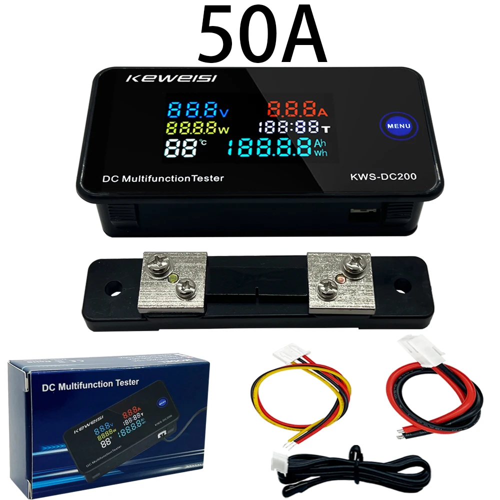 

Вольтметр амперметр GlintDeer KWS-DC200