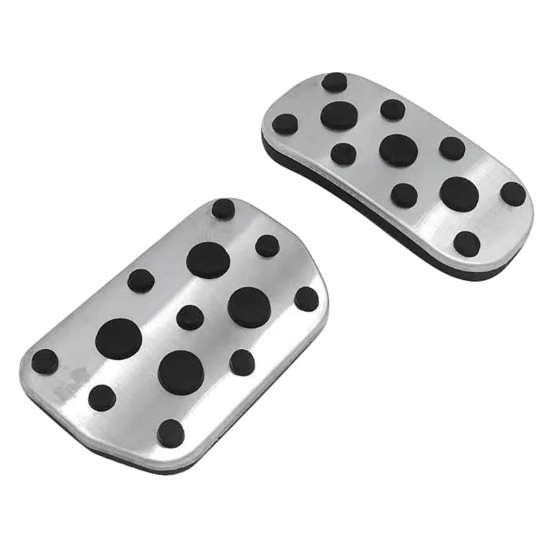 

2 шт., крышка педали тормоза и педали акселератора из нержавеющей стали для Toyota C-HR CHR IZOA Corolla