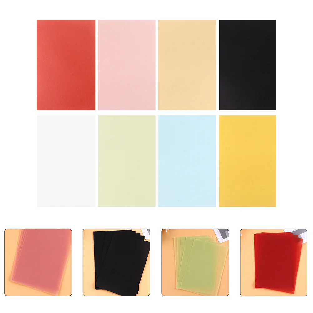 

Paper Vellum Tracing Colored Translucent Transfer Sheets Clear Drafting Printable Painting Pattern Printing Sewing Copy Printed