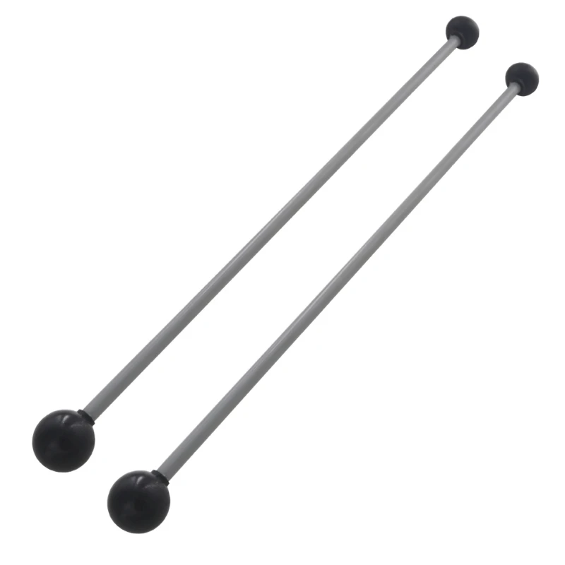 

1 Pair Double Head Marimba Mallets Drum Stick for Child Drummer Practitioner