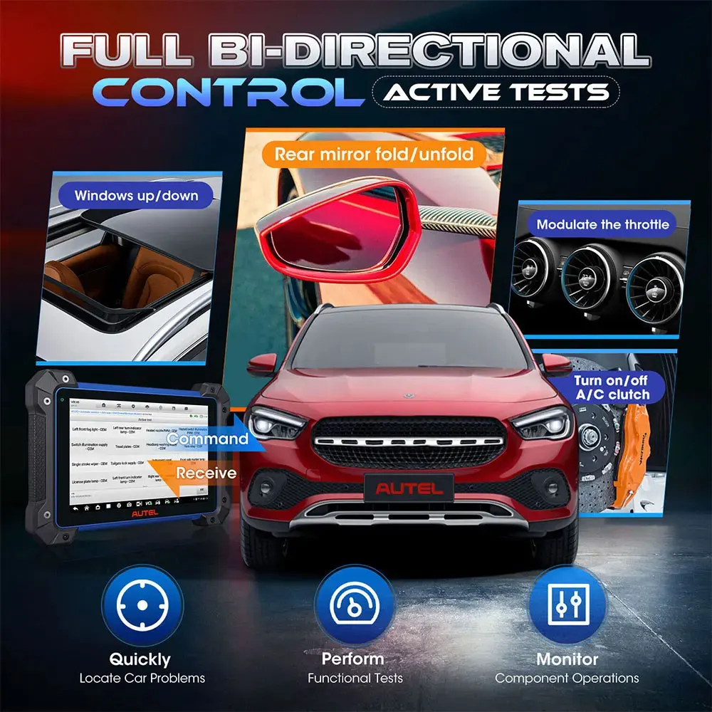 Autel MaxiIM IM608 II Pro IMMO ключ Fob Программирование OBD2 сканер автомобильный