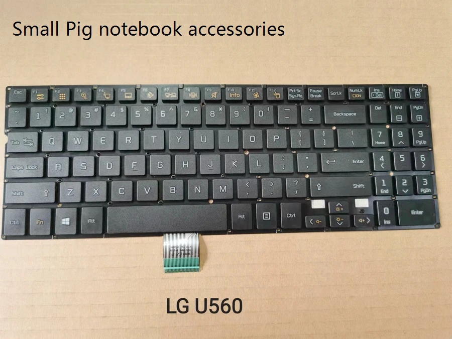 

Сменная Клавиатура для ноутбука US для LG U560 SN5820 SG-59000-XUA US без рамки US макет