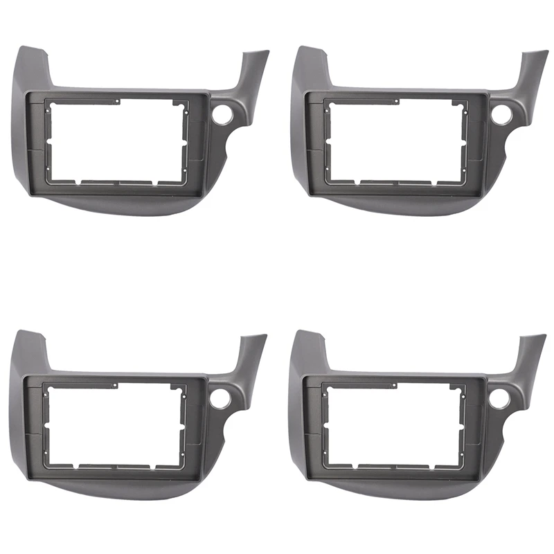 

4X 10.1Inch Car Radio Fascia Frame Dash Panel Navigation Panel Frame For Honda Fit Jazz 2008-2013