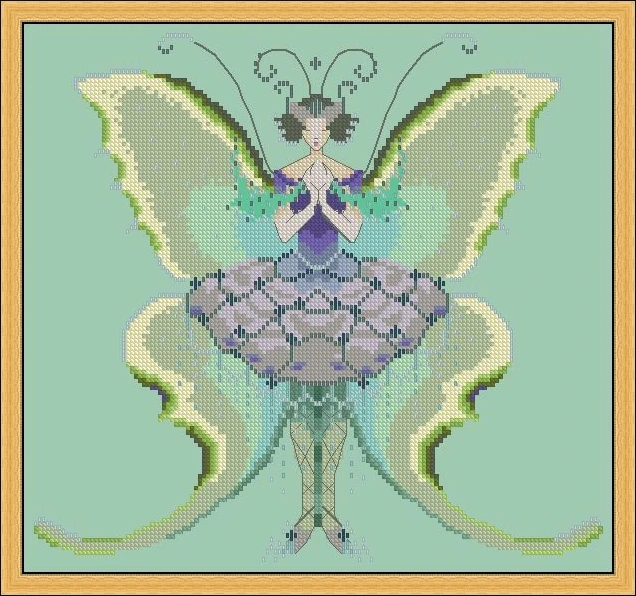 

Fairy 36-34 embroidery kits, cross stitch kits,cotton frabric DIY homefun embroidery Shop14