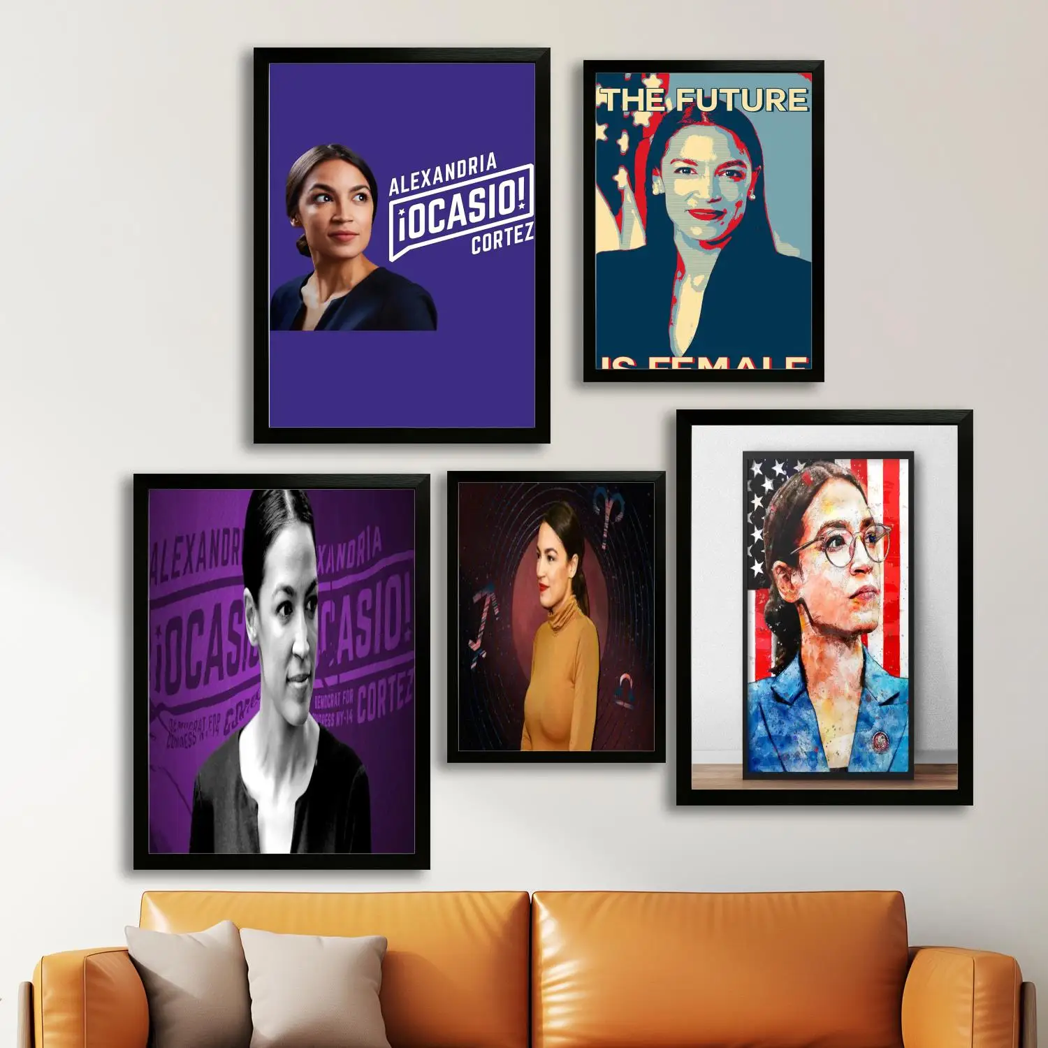 alexandria ocasio-cortez Представительское искусство Плакат и настенное Картинный принт