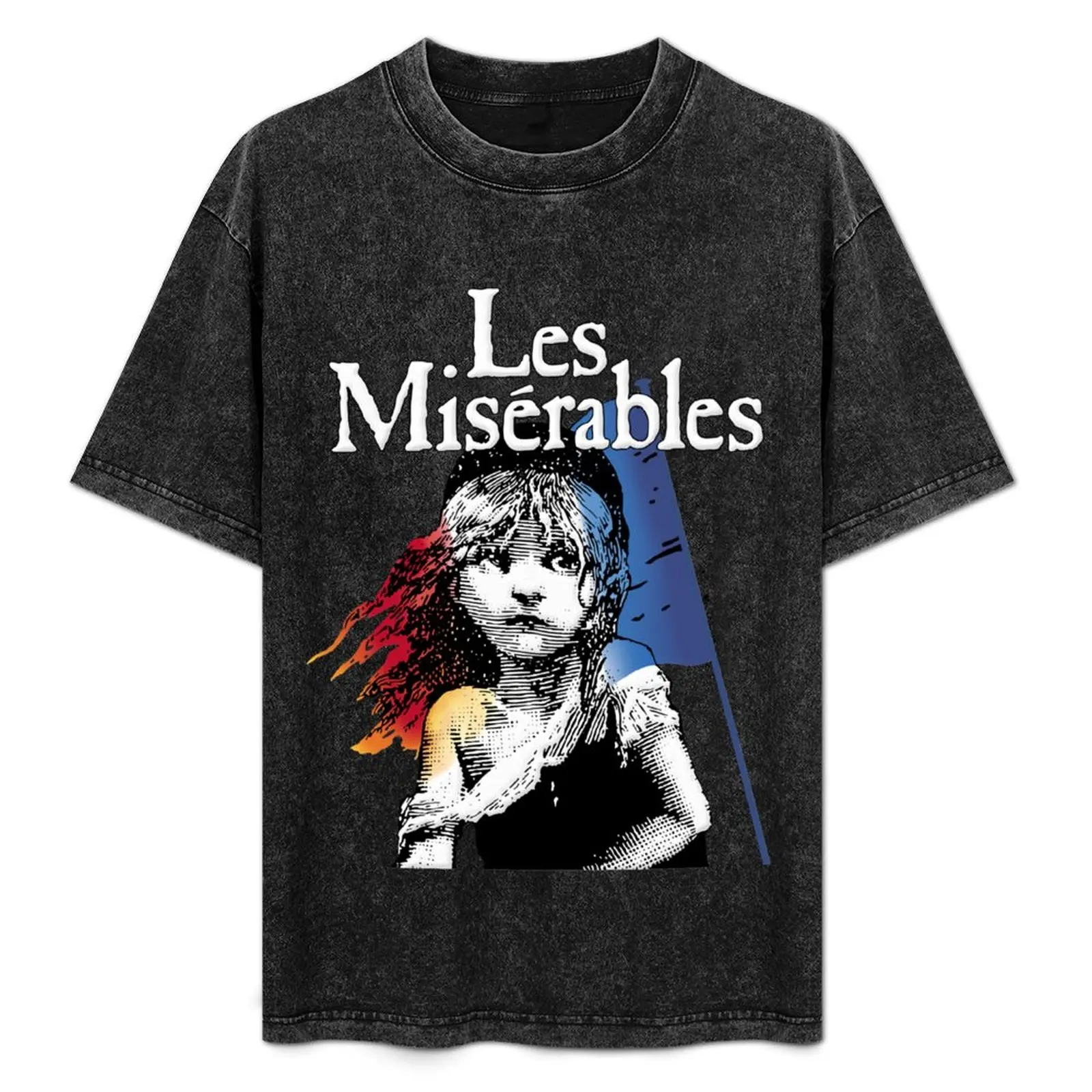 Les Miserables - Misérables футболка футболки большого размера новое издание синие архивные