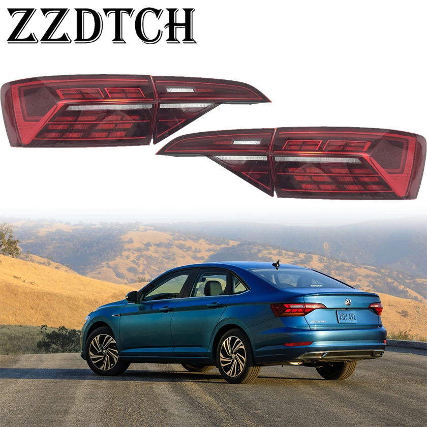 

Задняя светодиодная лампа 17A945093, задняя фонарь для VW JETTA 2019 2020 2021, замена OEM, 1 пара, 4 шт.