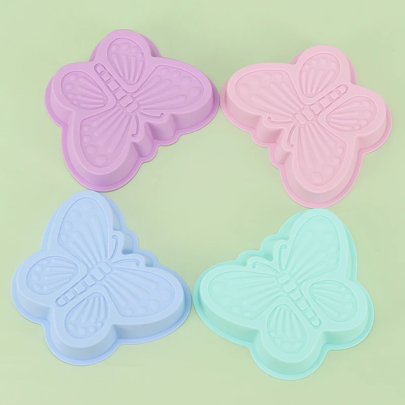 

Butterfly Shape Food Grade Silicone Baking Mold Cake Gread Chocolate Muffin Mousse Jelly Candy Cookie Soap Candle Making Tool