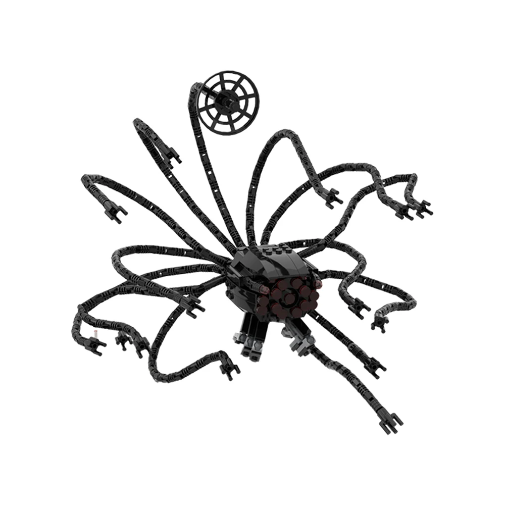 

Конструктор MOC из фильма научная фантастика, матрица монстра, осьминог, MOC, детская игрушка, гоночный робот