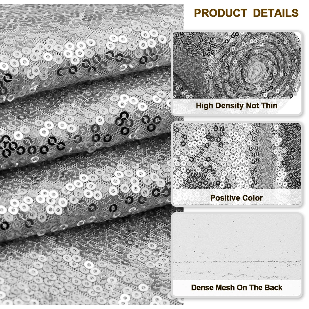 Розовые золотые серебряные настольная дорожка с блестками металлическая ткань