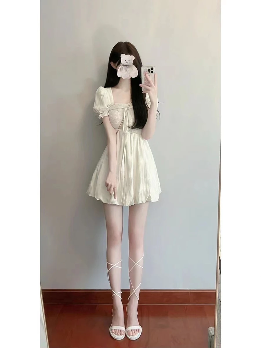 Лето размера плюс сладкая соль маленький человечек французский sle First Love Pure Desire