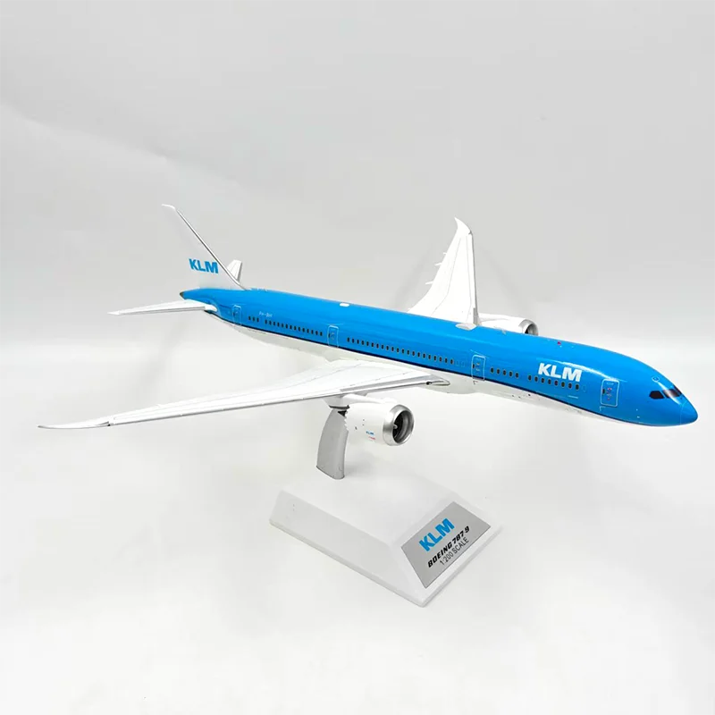 Фото Модель самолета JFOX B787-9 PH-BHI в масштабе 1:200, классическая коллекционная статическая модель из сплава для взрослых, сувенир, подарок №1