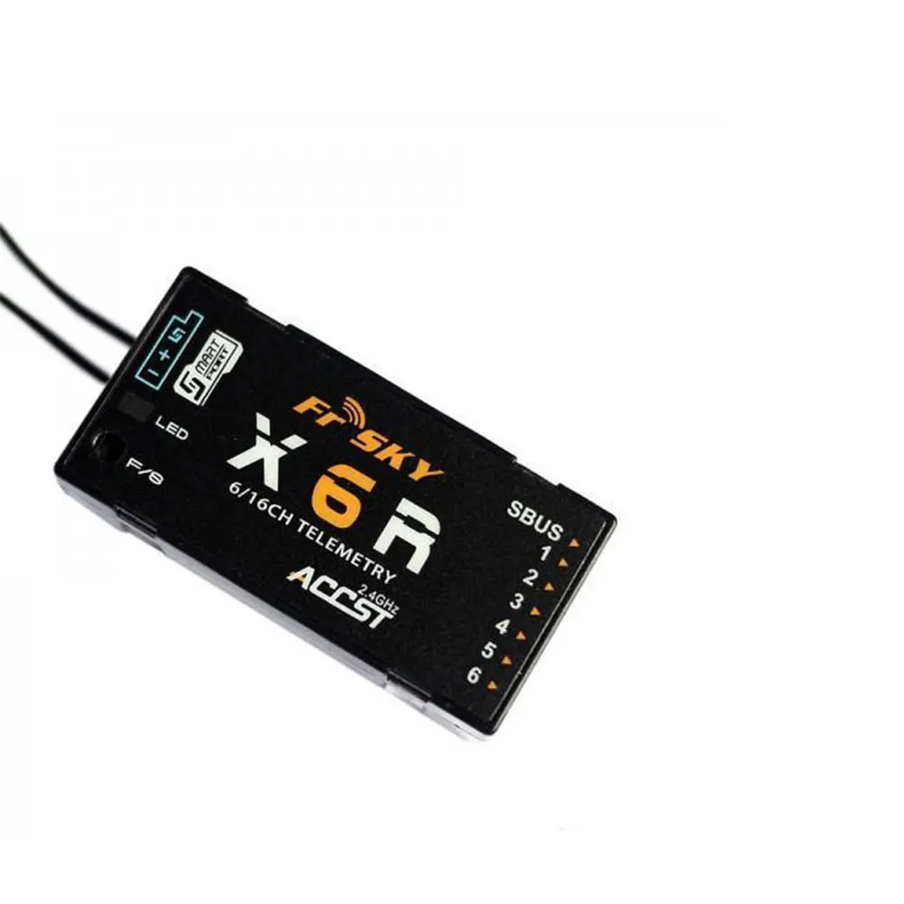 FrSky X6R 2.4G 16CH SBUS RC-приемник PCB Антенна Smart Port Return Data для Open TX Taranis X9D Jumper T16 T18 RC Drone