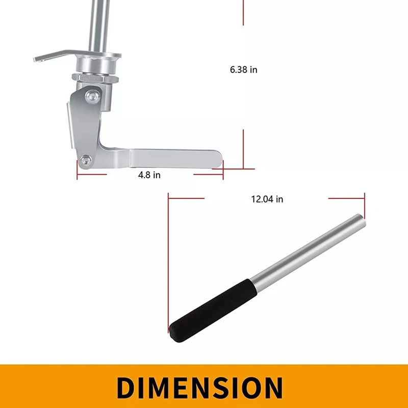 Универсально 66784 Инструмент для компрессора пружин клапана с креплением шпильки
