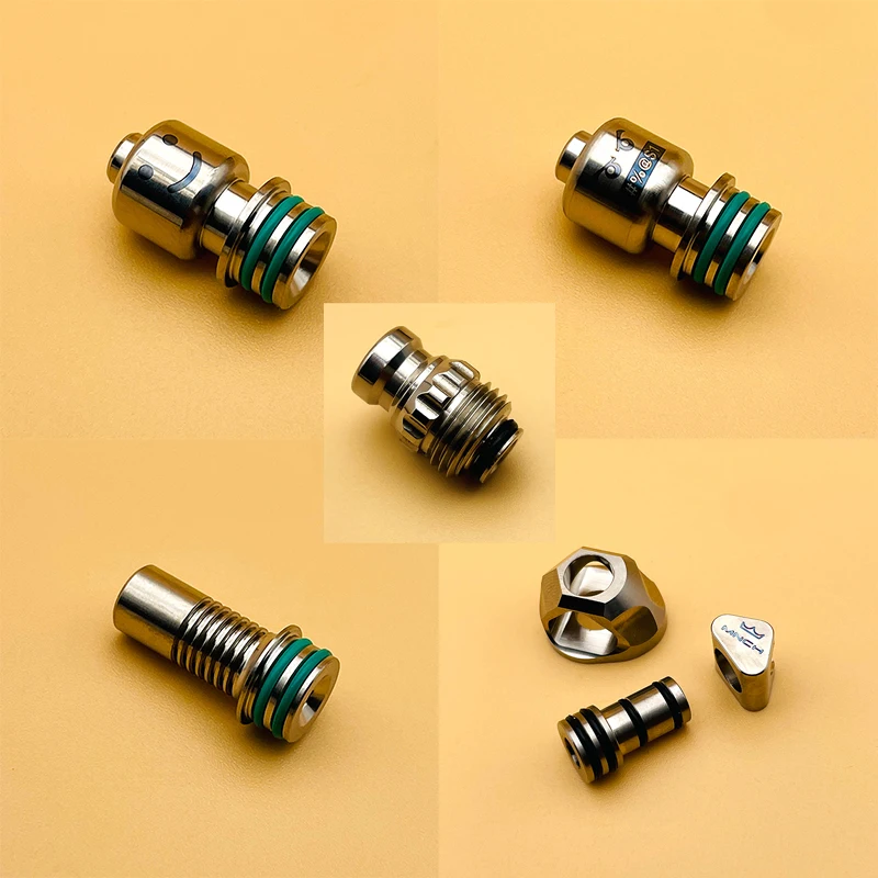 

DSX Titanium Monarchy/Mission/510 Drip Tip Mouthpiece For SXK BB / Billet Mod And RTA RDA RDTA Atomizer Vape Accessory