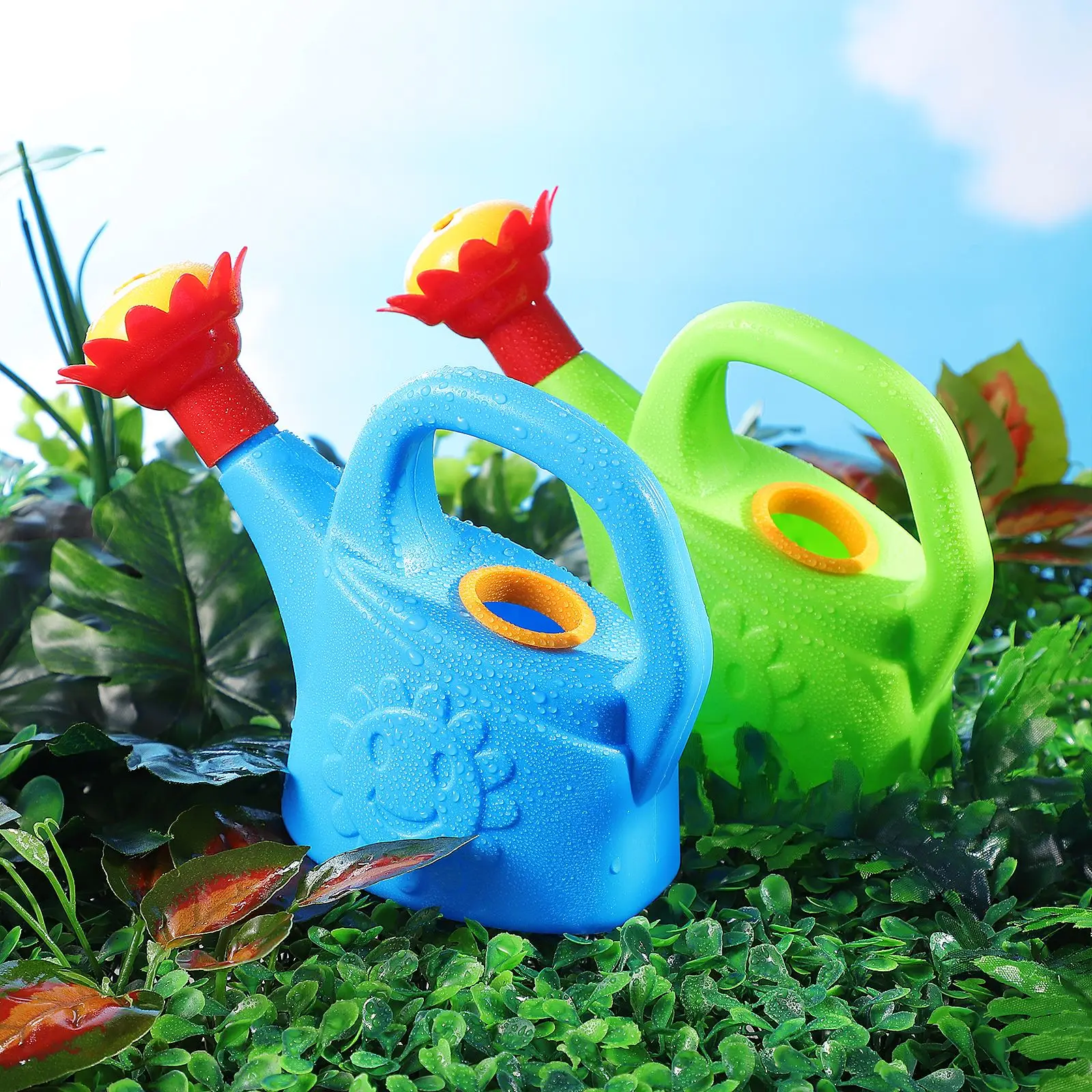 

2 шт., детский чайник для полива цветов