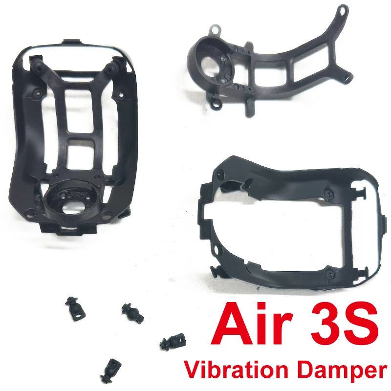 Фото Air 3S Gimbal Camera Vibration Damper Plate Air 3S Gimbal PTZ Пластиковый амортизатор Демпфер стабилизатора для DJI Air 3S №1