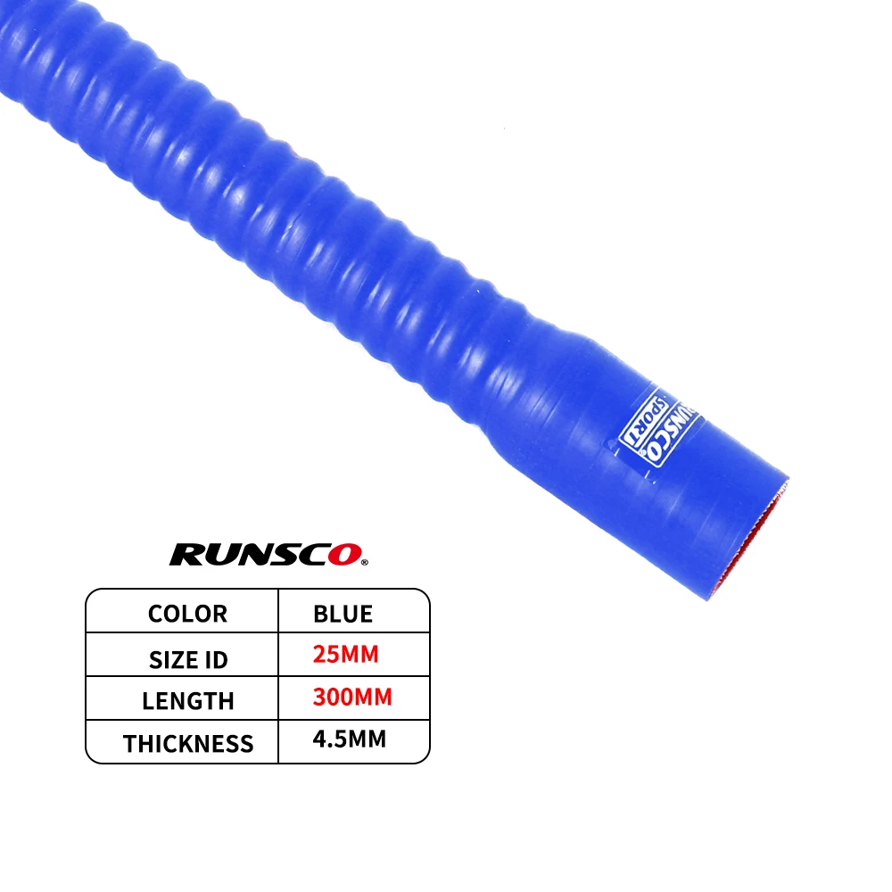 

Гибкий силиконовый шланг ID16 18 20 25 28 мм, трубка радиатора для воздухозаборника, резиновая столярная труба высокого давления, длина 30 см