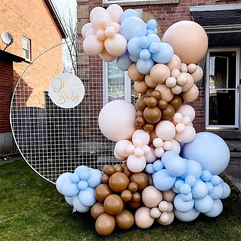 

139 шт., металлические латексные воздушные шары-гирлянды