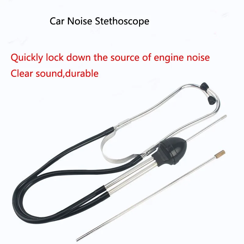 

Abnormal Sound Stethoscope Car Engine Pulley Cylinder Noise Detection Auto Repair Auto Maintenance Tool