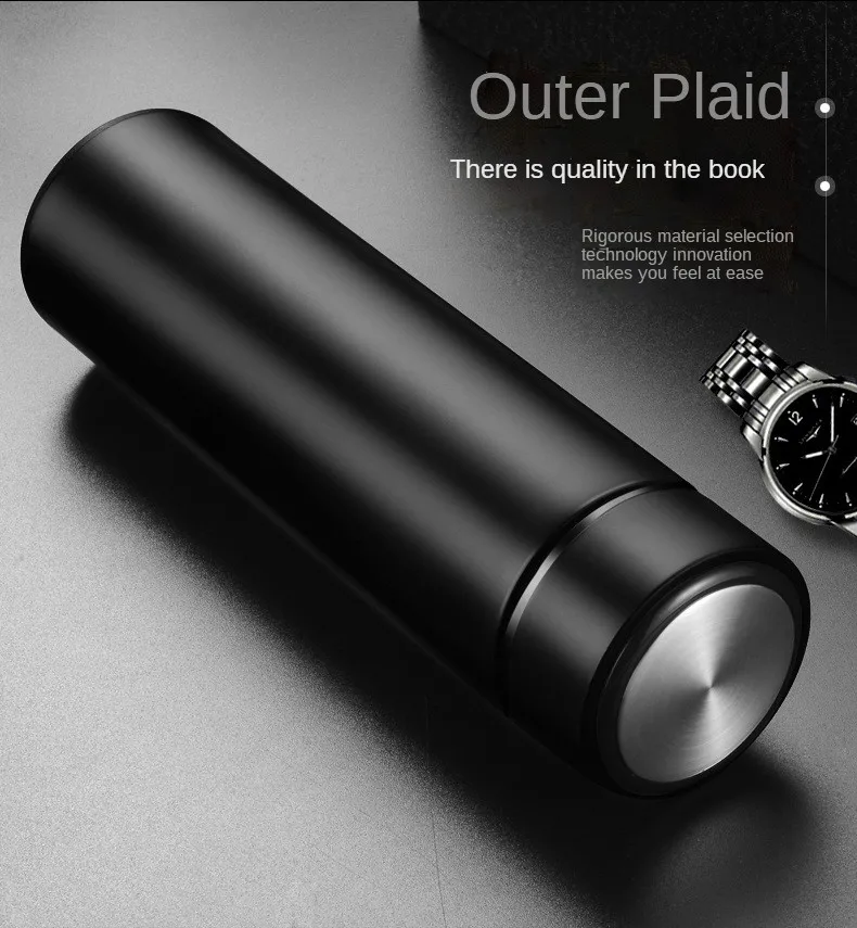 Vacuum Flask With Filter Sport Thermal Cup Coffee Mug Tea Bottle Office Business