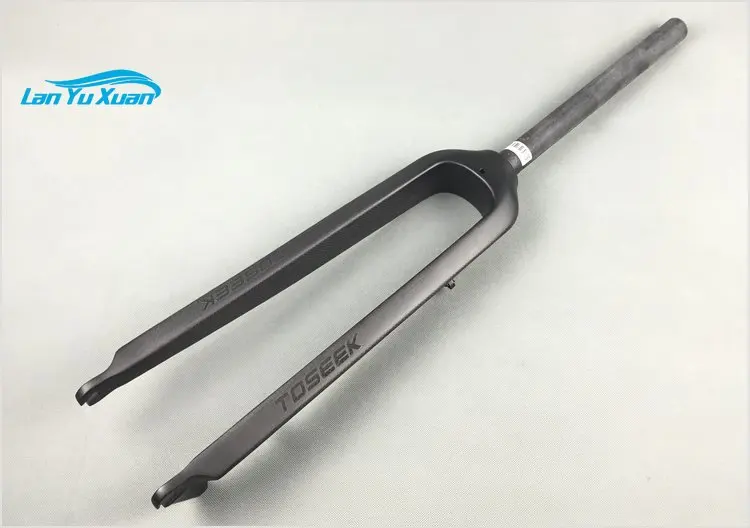

TOSEEK full carbon fiber mountain bike fork bicycle hard fork disc brake 26 /27.5/ 29er inch mtb bicicleta bike parts