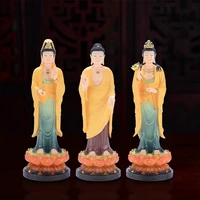 western sansheng resin crafts buddha statue amitabha buddha guanyin bodhisattva home decoration accessories figurines