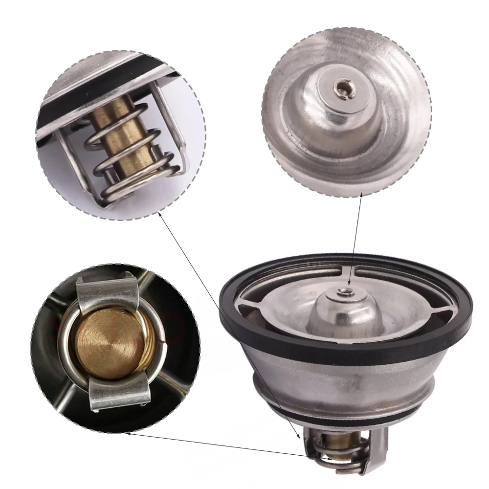 1шт 21237213 THD382 20463750 7421613426 Автомобильный термостат подходит для Volvo 2011-2022 VNL D13 (о