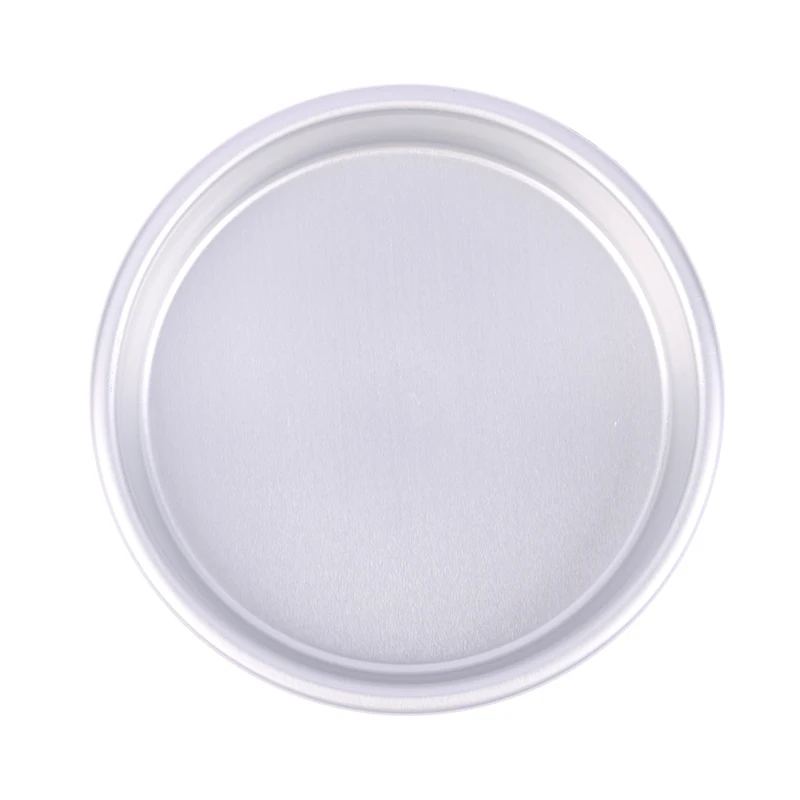 

1 шт. 4-дюймовая круглая тарелка для торта из алюминиевого сплава, «сделай сам» с твердым дном, Большая фотография, инструмент для выпечки