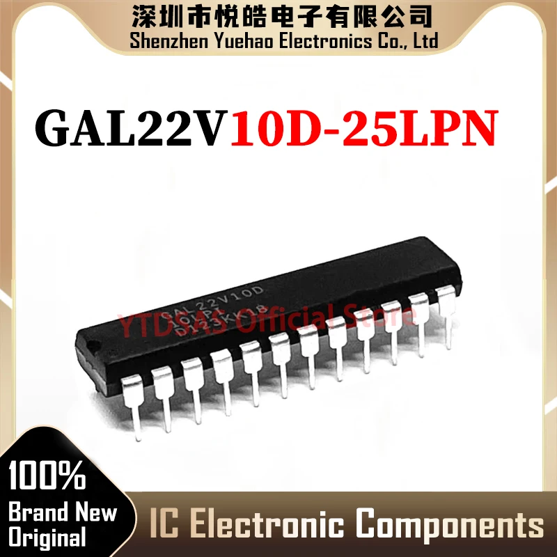

GAL22V10D-25LPN GAL22V10D GAL22V10 GAL22V IC Chip DIP-24