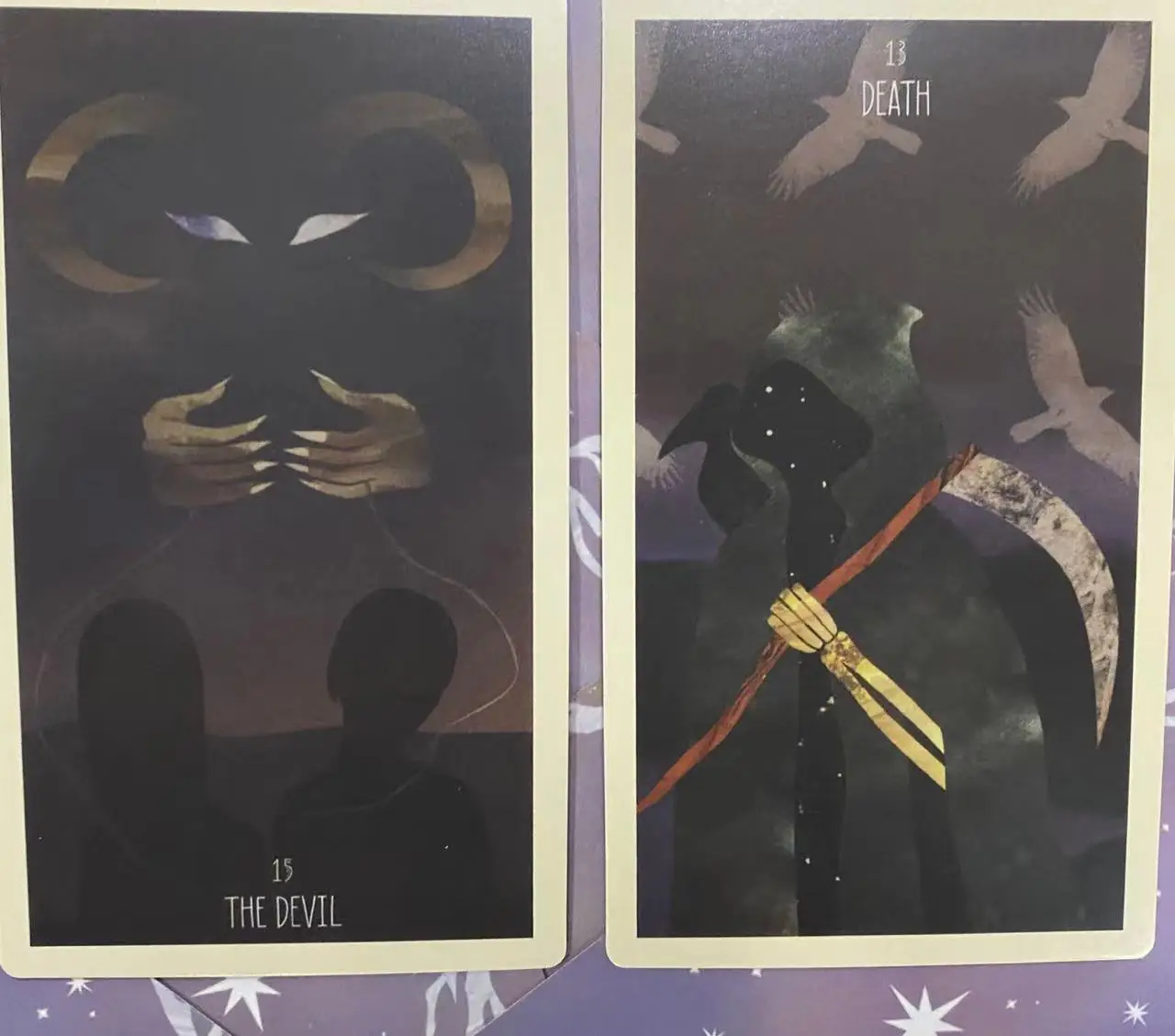 78 карт Колода Таро Звездного Искателя с путеводителем для начинающих 12*7 см