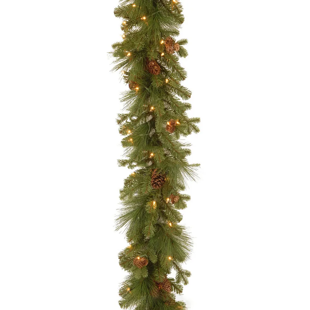 Рождественские венки с шишками красные ягоды искусственная рождественская