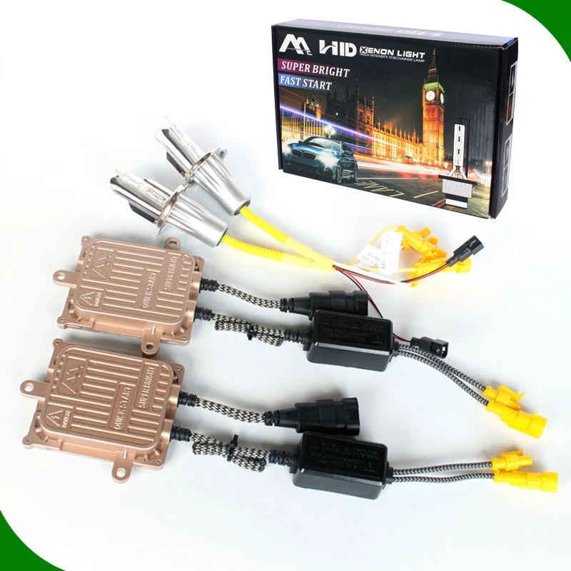 

Halogen xenon lights lamp 6000K for car ballast 35w 55w 75 100 watt h7 h1 h10 k1 hid headlight kit bulb