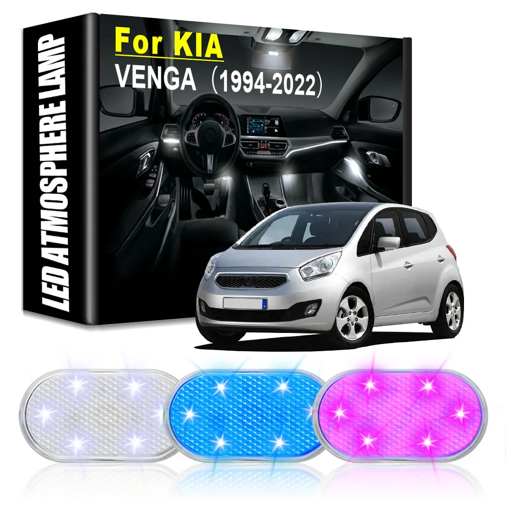 

Car LED Atmosphere Lights Car Rechargeable Touch led Lamps Automotive Goods Car Accessories Auto Tools for KIA VENGA（1994-2022）