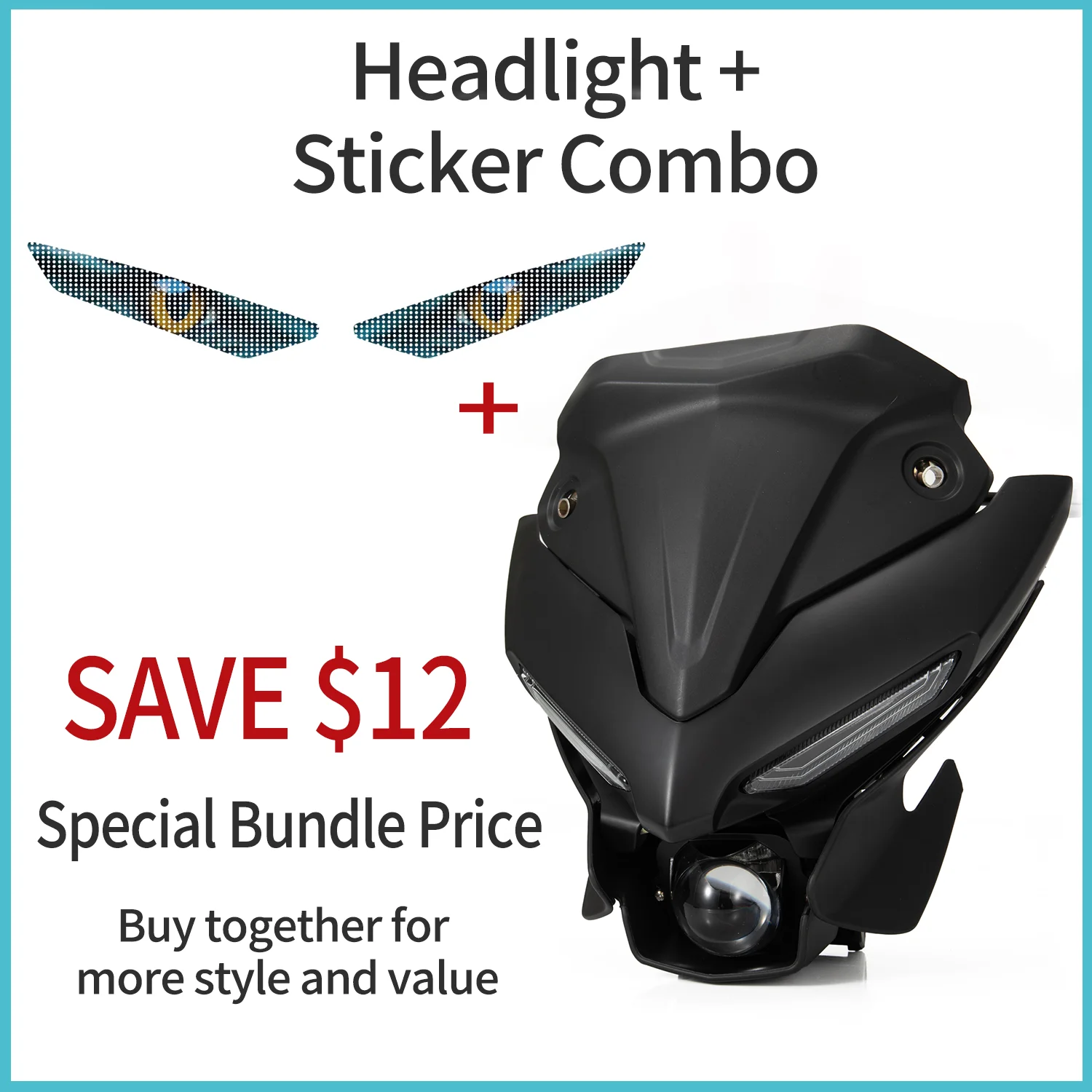 Подходит для мотоциклетных фар YAMAHA 2020-220 MT-03 MT03 MT 03 320 2021 2022 2023 2024, светодиодные фары в сборе