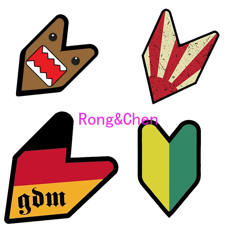 Индивидуальные автомобильные наклейки WAKABA значок домокун Домо Кун для