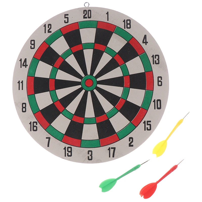 

1Set New Dart Board & Darts Game Set Perfect for Cave Game Room Kids Decoration
