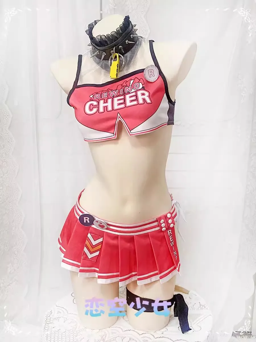Женский костюм для косплея богиня победы короткий топ с плиссированной