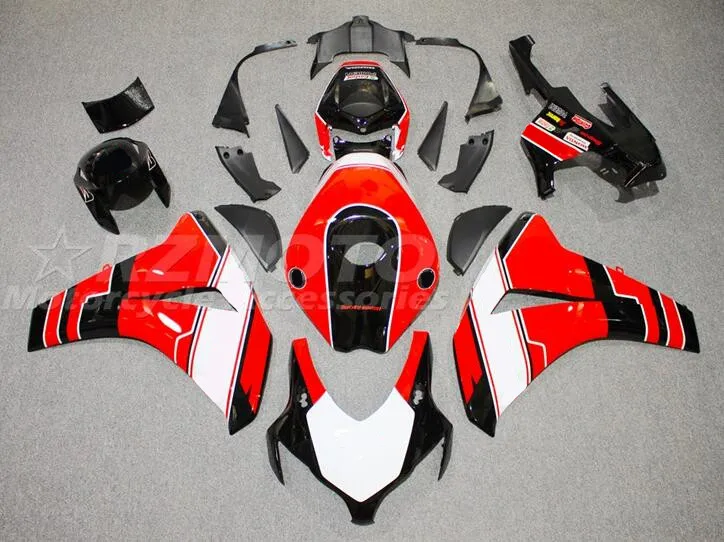 

New ABS JP Motorcycle Fairings Kit Fit For HONDA CBR1000RR 08 09 10 11 2008 2009 2010 2011 Bodywork Set Red Black