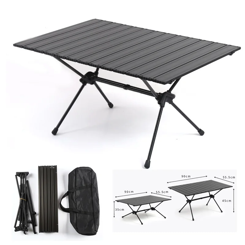 

Складной стол для кемпинга на открытом воздухе, алюминиевый сплав, стол для кемпинга, переносной стол в виде куриных рулонов, тактический стол, стол для барбекю