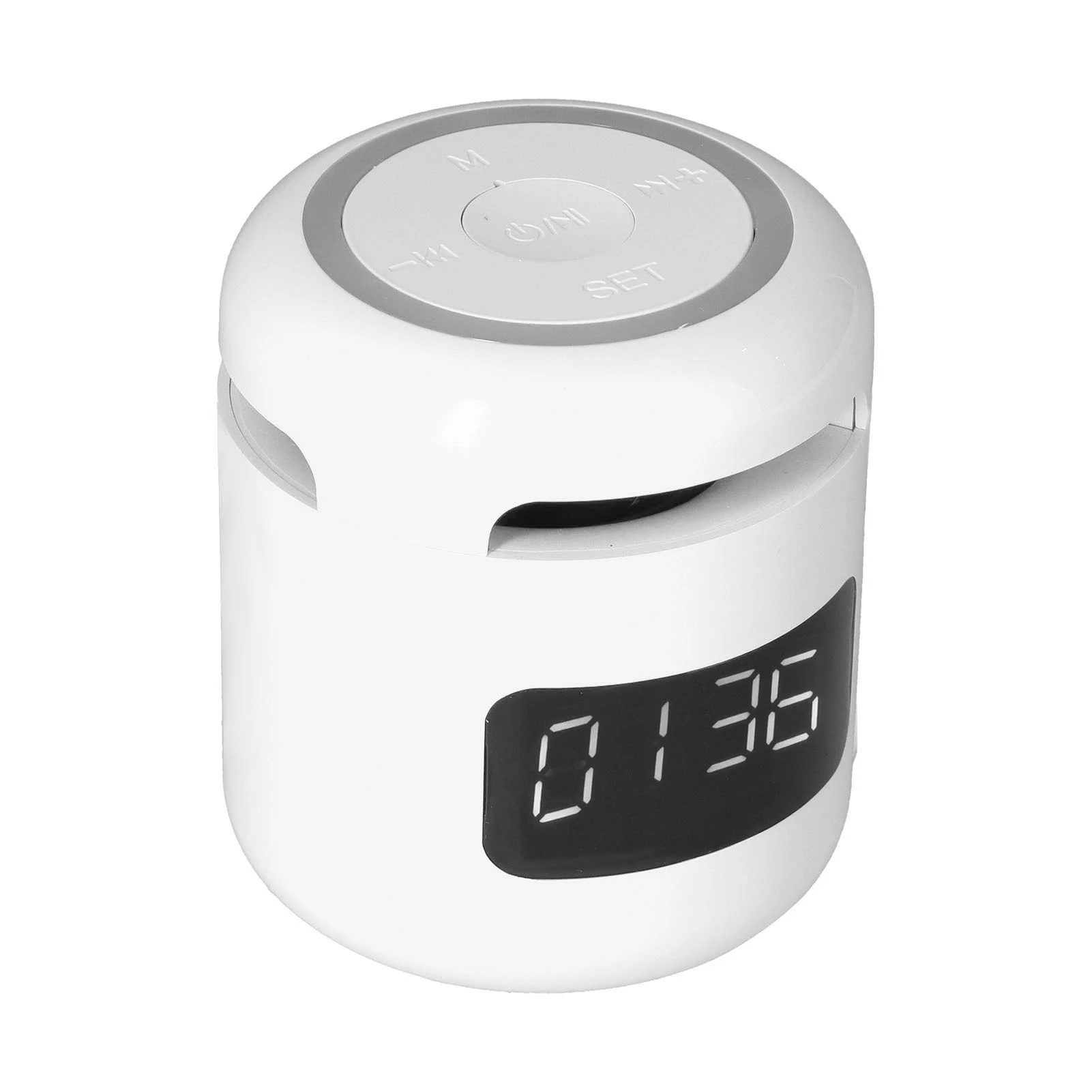 Многофункциональный регулируемый портативный радиоприемник BT Clock Speaker со
