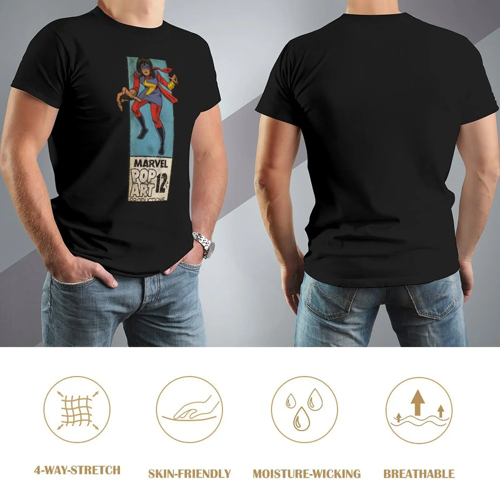 Производители поп-арт-учудливая футболка корейская мода для мальчика фигурки