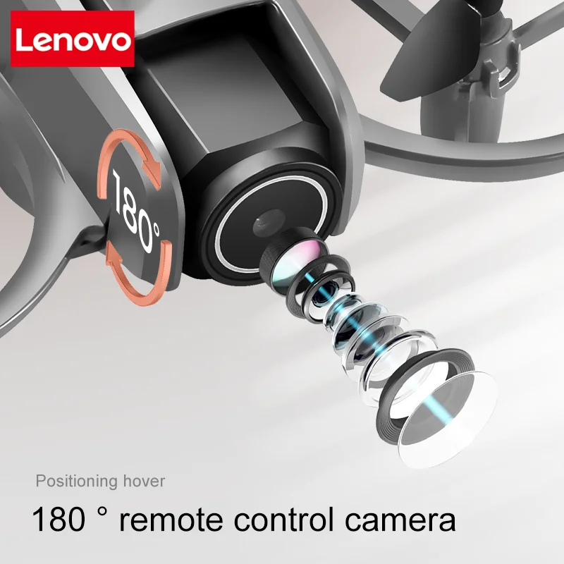 Фото Дрон Lenovo D16 GPS 8K с двумя HD-камерами, профессиональный, с оптическим позиционированием, функцией обхода препятствий и бесщеточным двигателем №4