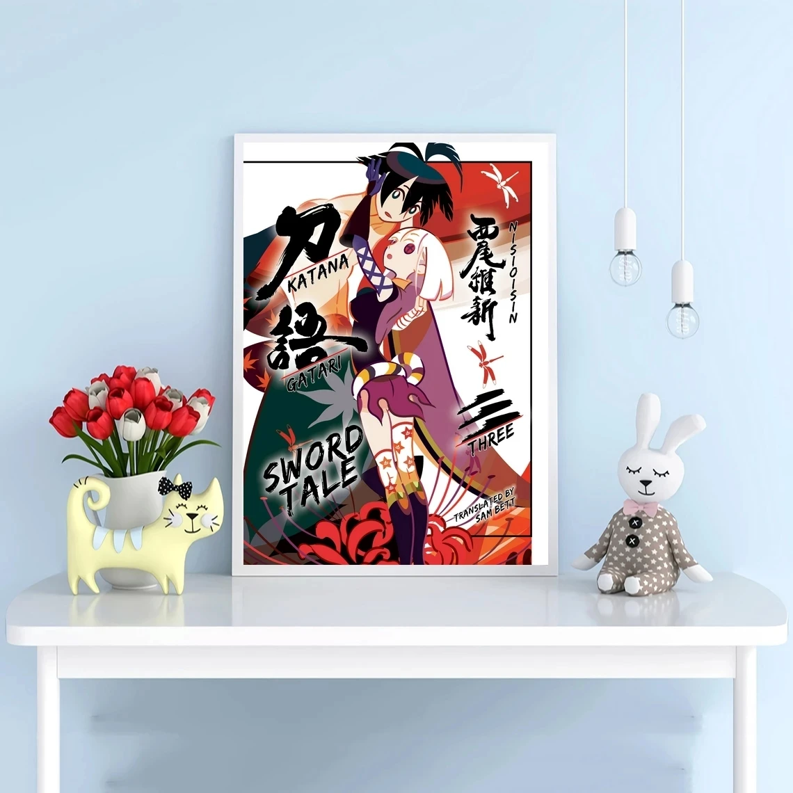 

Katanagatari Anime Poster Prints And Unframed Canvas Prints Home Decoration Painting No Frame