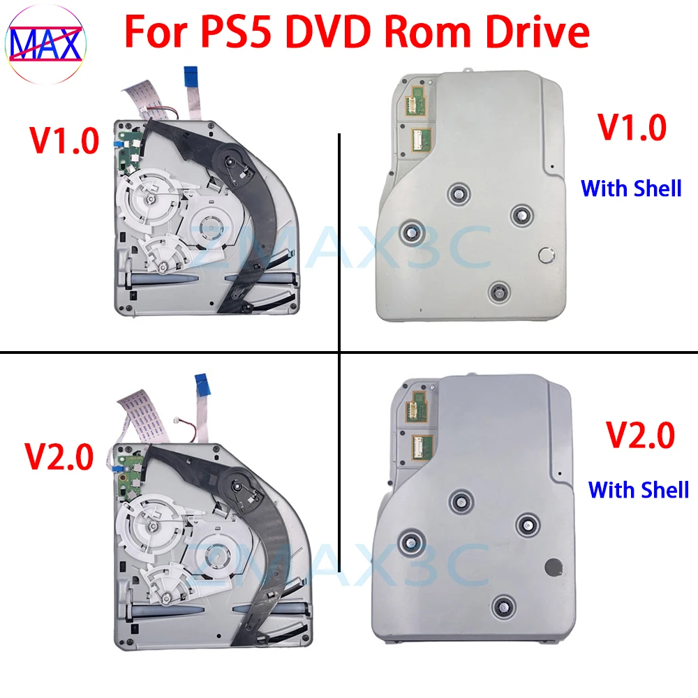 

Original KEM-497AAA DVD Rom Drive V1.0 V2.0 For PS5 Console KES-497A Complete DVD Internal Optical Drive Reader With Shell
