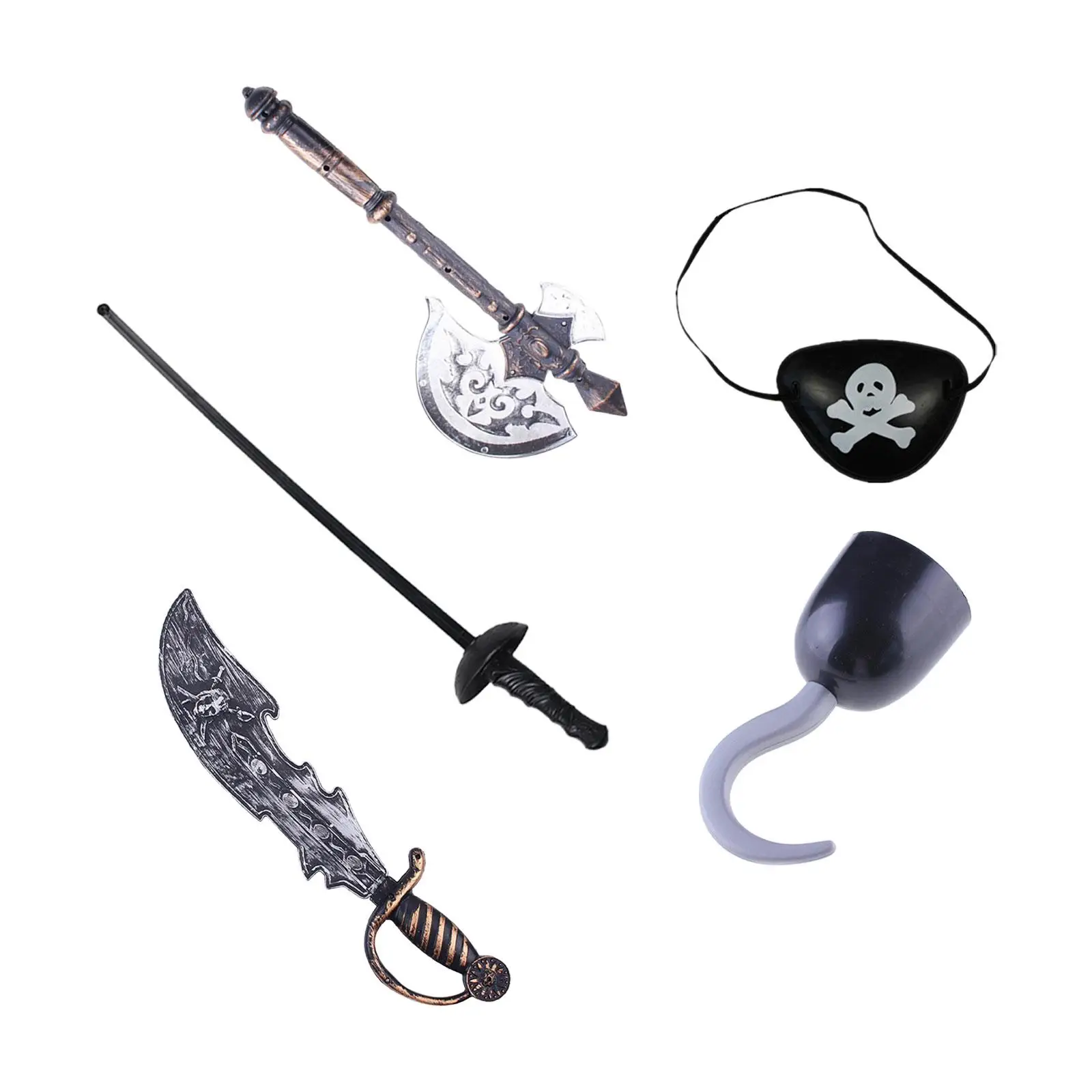 Аксессуары для косплея пирата на Хэллоуин сувениры вечеринки пиратский крючок