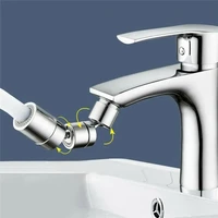 universal faucet areator 1080 degree swivel extender splash filter bubbler rotating mesh mouth anti splash head dual mode