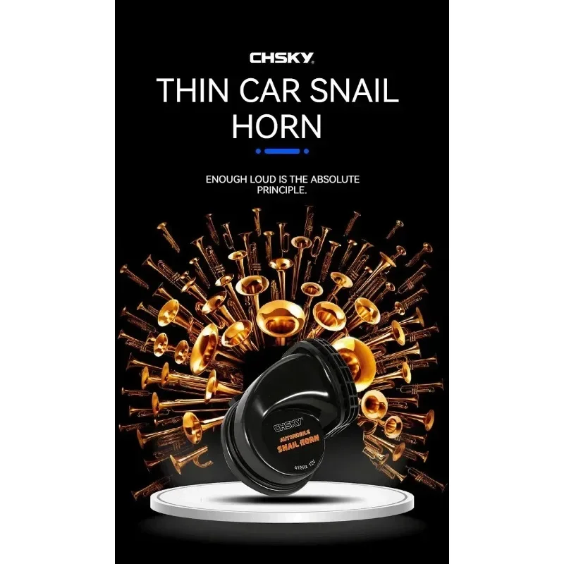 Автомобильный звуковой сигнал со спиралью для Toyota Lexus Subaru 12 В 410 Гц dB